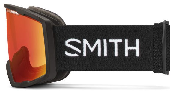 Masque VTT Smith Rhythm MTB Black   ChromaPop Everyday Red Mirror