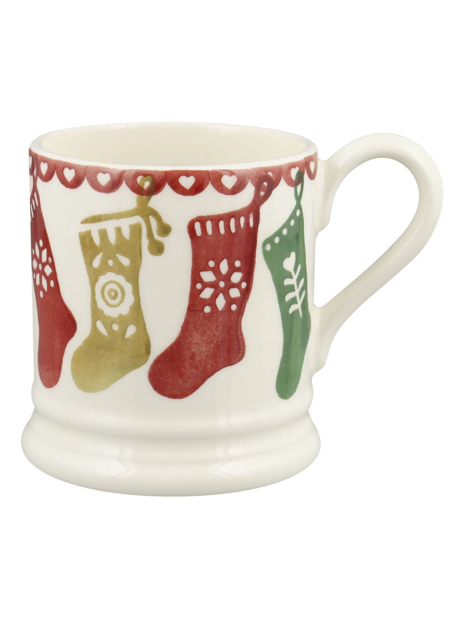 Emma Bridgewater Christmas Stockings 1/2 Pint Mug