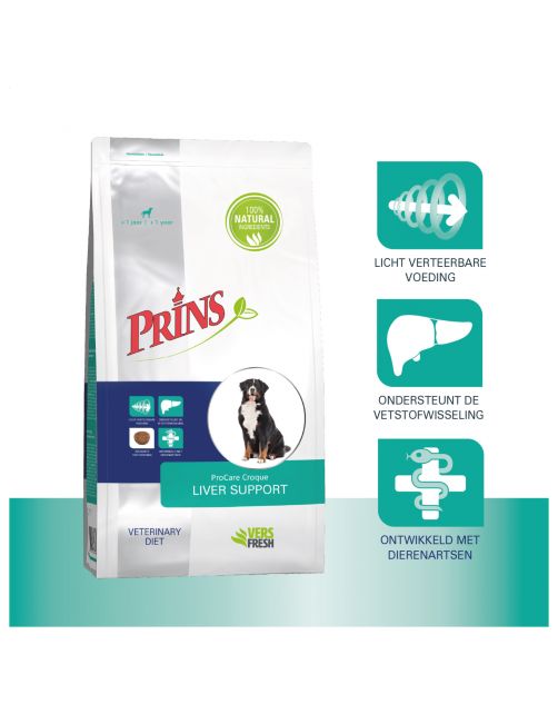 Prins Procare Croque Diet Liver Support - Hondenvoer