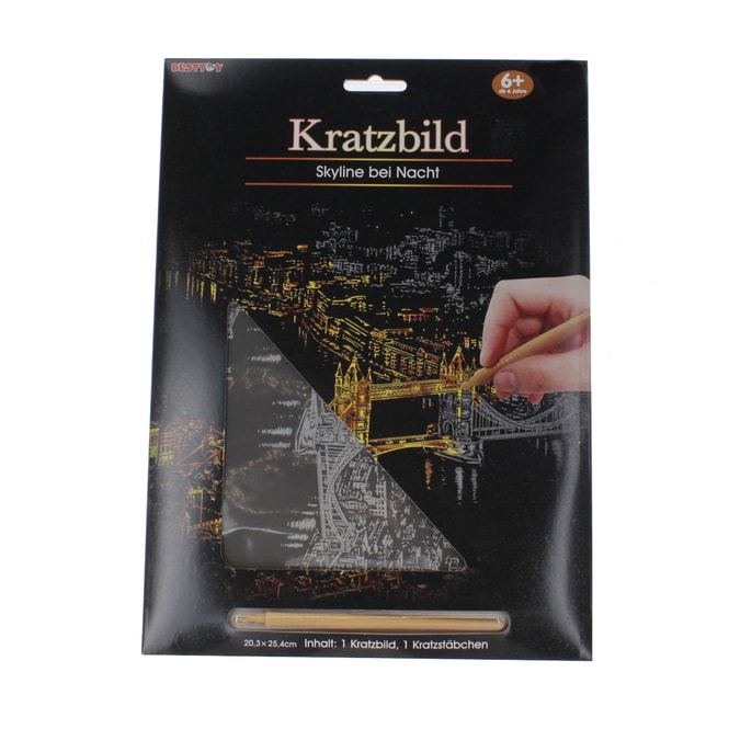 Besttoy - Kratzbild - London