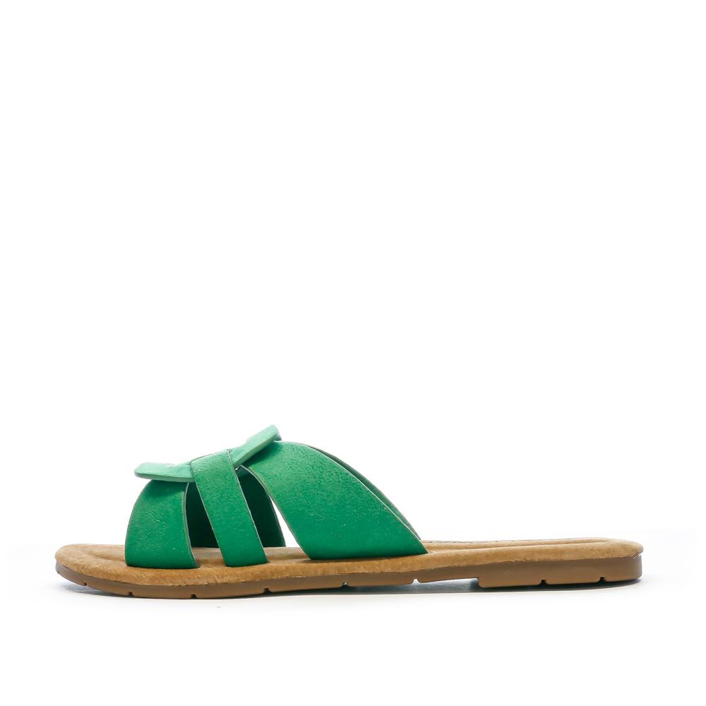 Chattawak Claquettes Vertes Femme Chattawak Pace