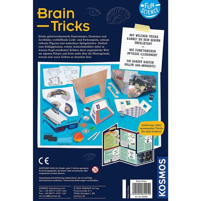 Fun Science - Brain Tricks - Experimentierkasten