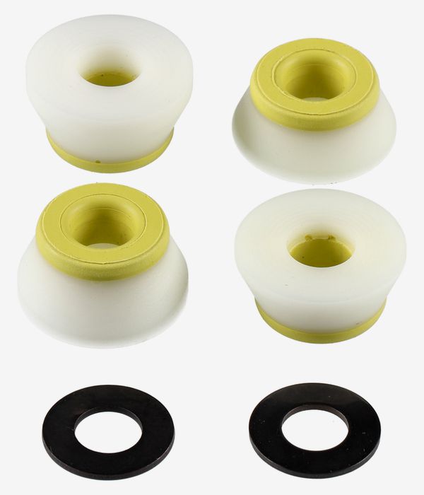Bones Hardcore-Medium Lenkgummi inkl. Washer (white yellow) 91A