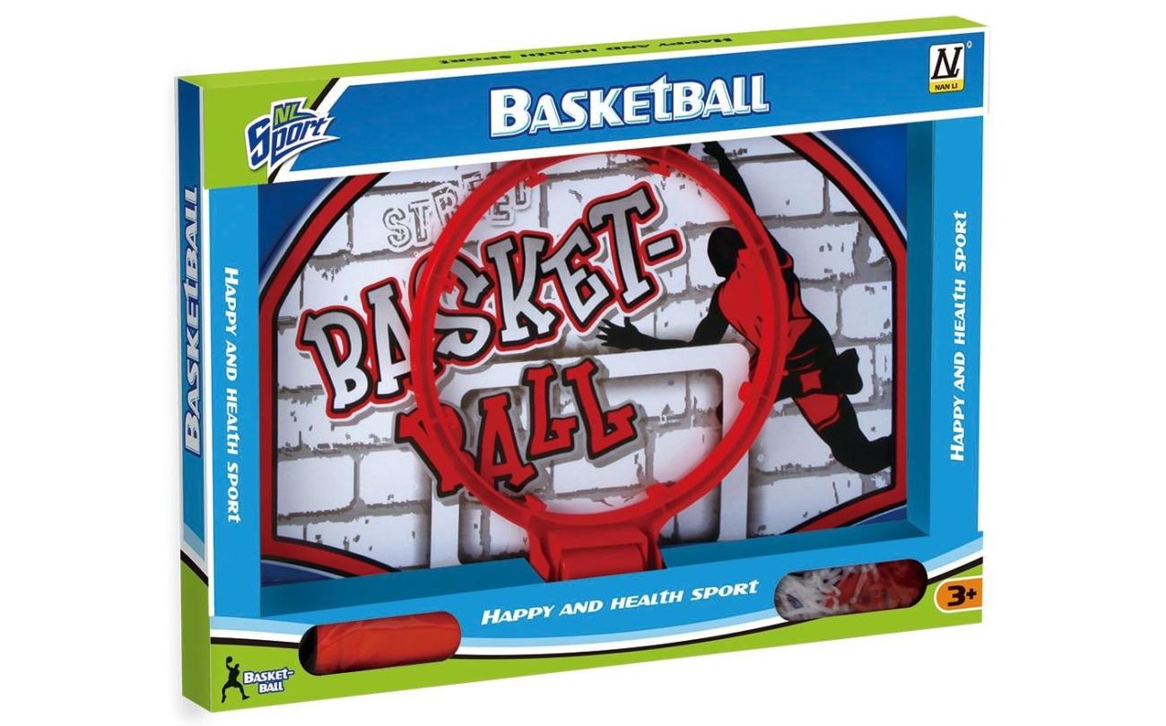 Deurbasketset 41,5cm met 12cm bal