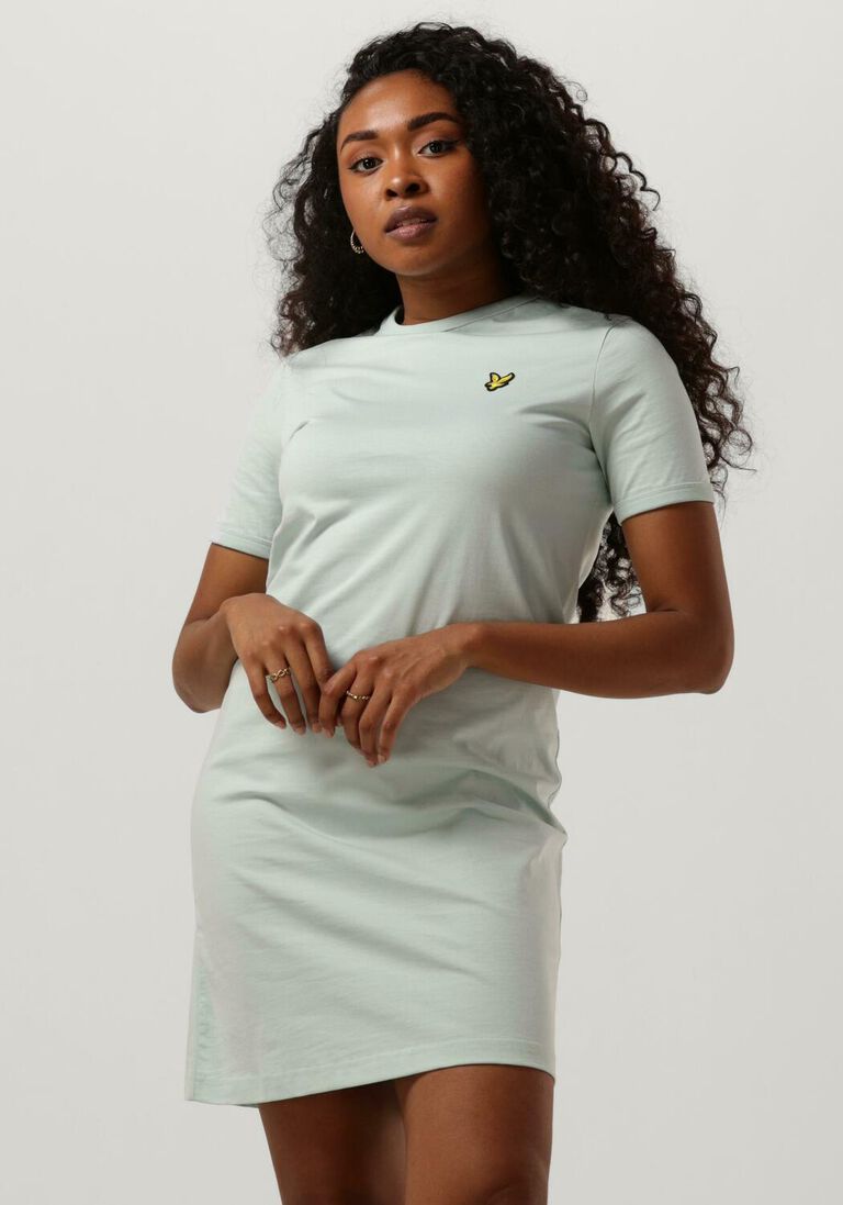 LYLE & SCOTT mint lyle & scott mini jurk t-shirt dress