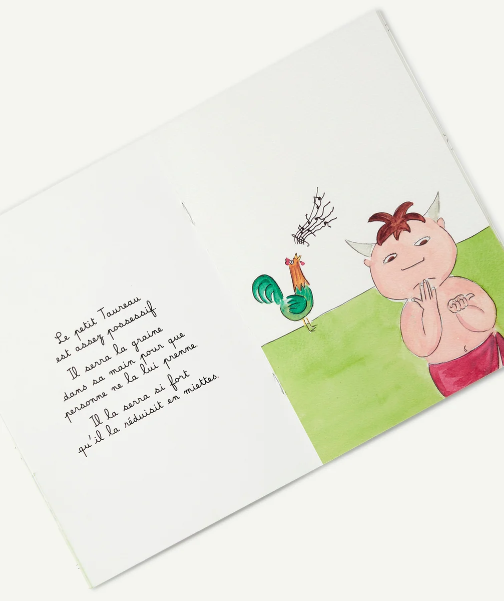 LES PETITS ZODIAQUESLIVRE LE PETIT TAUREAU ENFANT