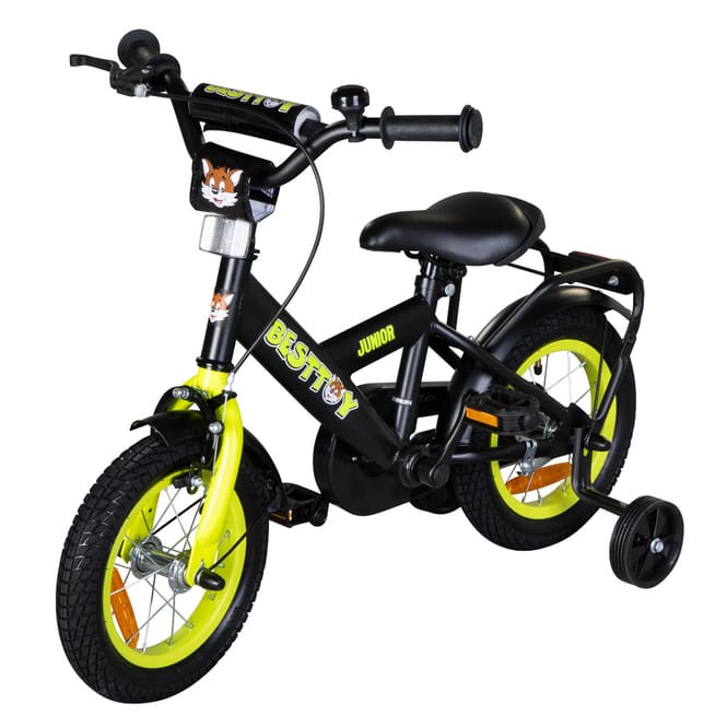 Fahrrad - schwarz - 12 Zoll