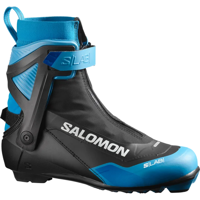 S/LAB SKATE  Junior - Skating-Langlaufschuhe Kids Black/ProcessBlue