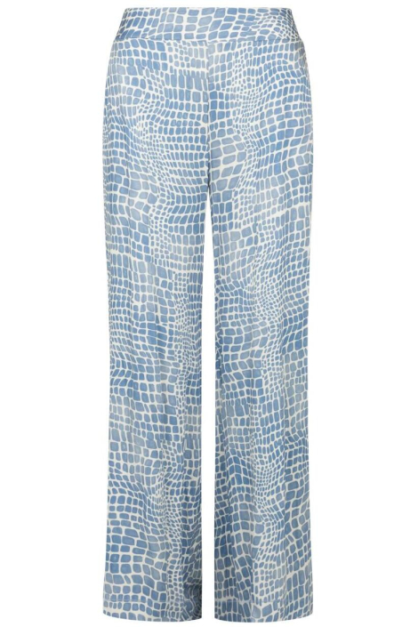 Kimara blauwe dames broek