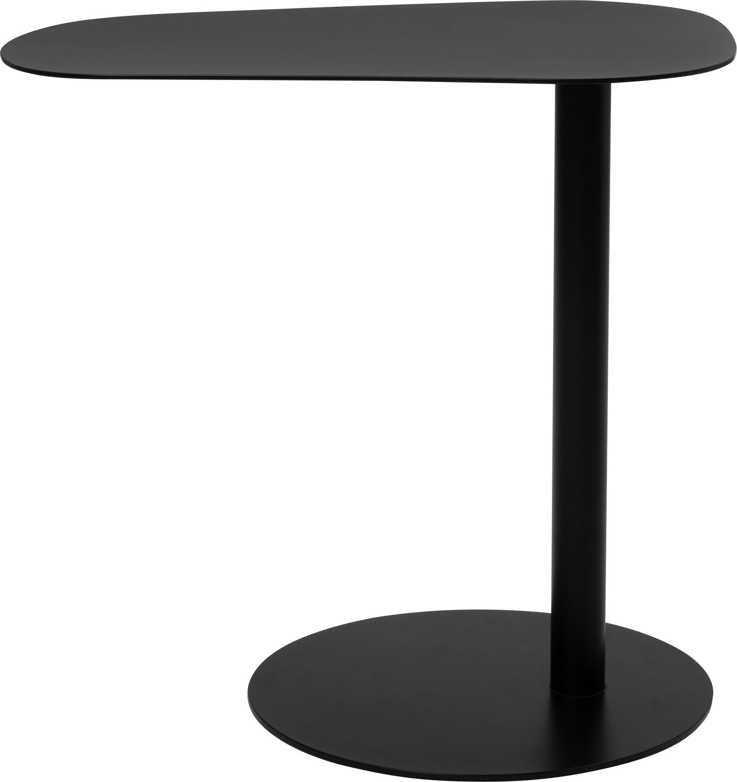 Intratuin Leo bijzettafel zwart 53 x 38 x 50 cm