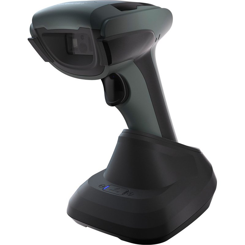 Safescan 350-BT – Lecteur de codes-barres sans fil plug & play avec station de charge