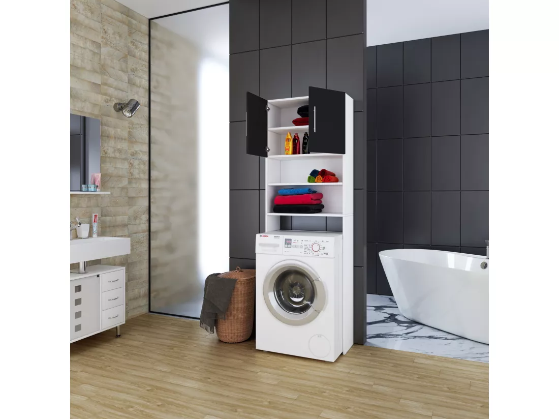Armoire de rangement pour machine à laver Jutas