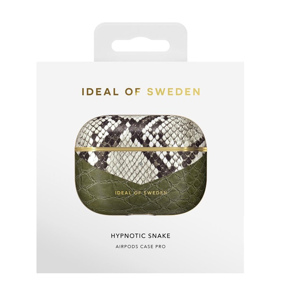 AirPods Pro Atelier Leder Tasche Schutzhülle Abdeckung (IDFAPC-PRO-224) - Hypnotic Snake