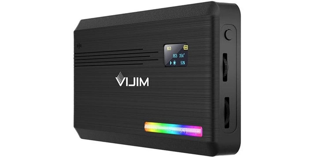 VIJIM Videoleuchte VL196 RGB LED-Licht mit Spezialeffekten