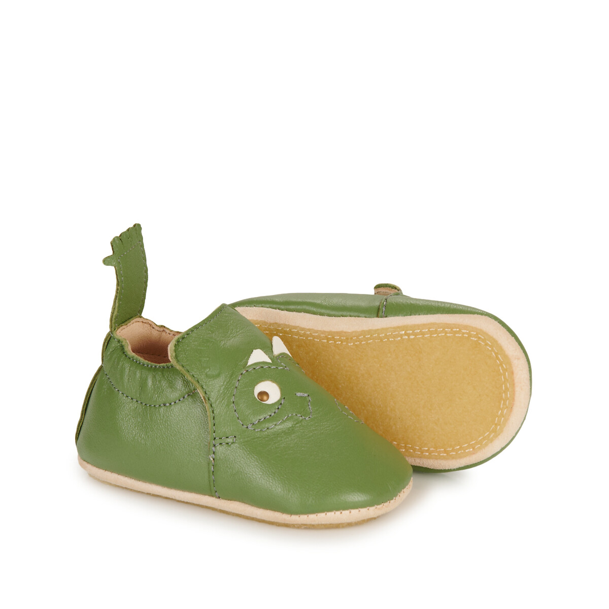 FÁCIL, FÁCIL<br>Pantufas flexíveis de couro My Blublu Cameleon