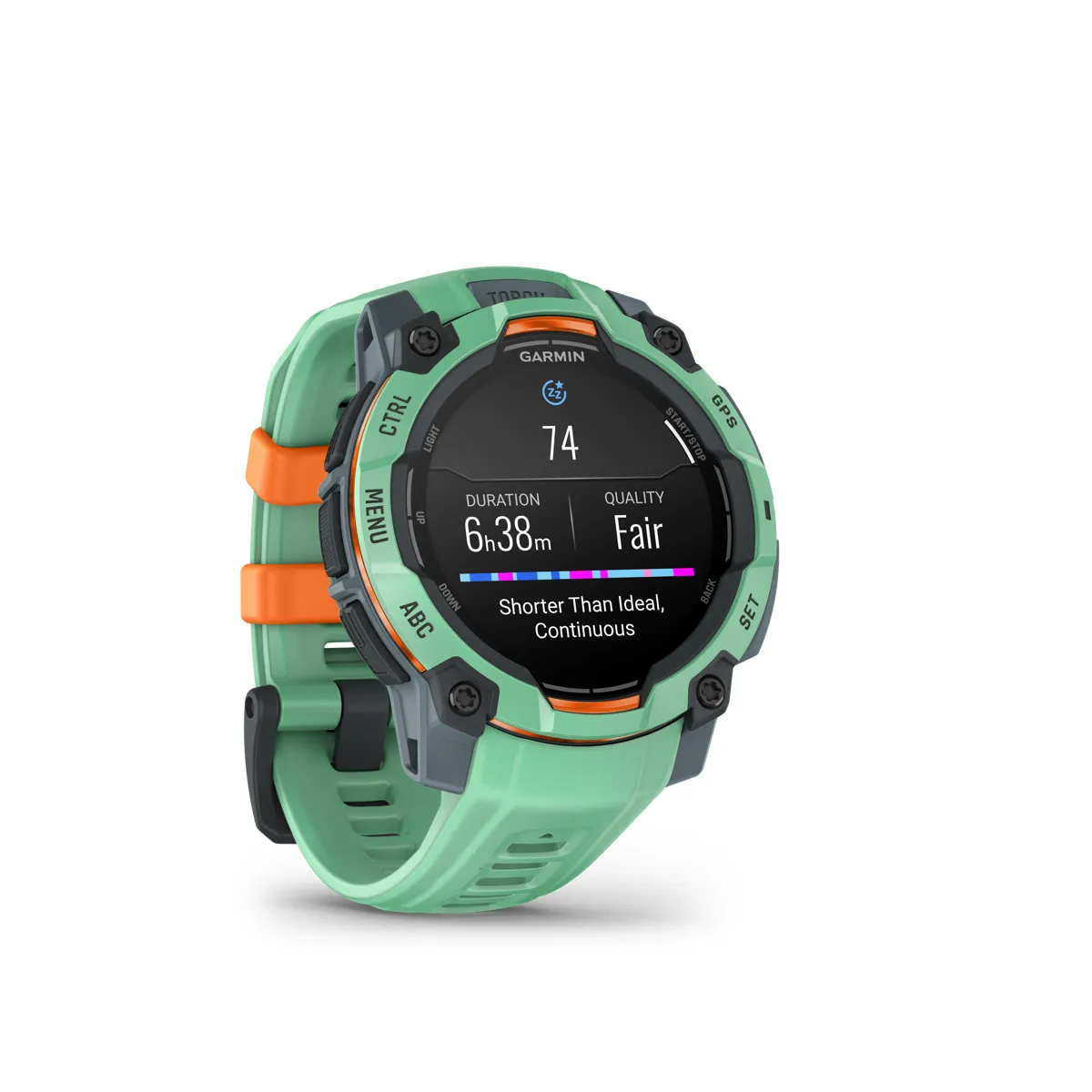 Garmin Instinct 3 AMOLED, 45mm Neo Tropic Bezel W/Neo Tropic Bnd