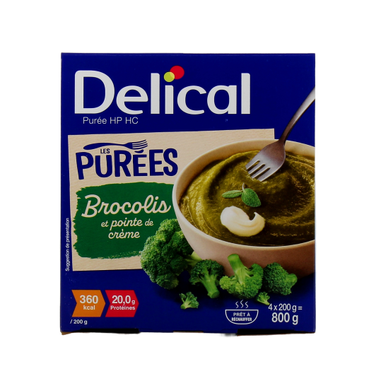 Delical purée de légumes HP HC - Complément nutritionnel oral