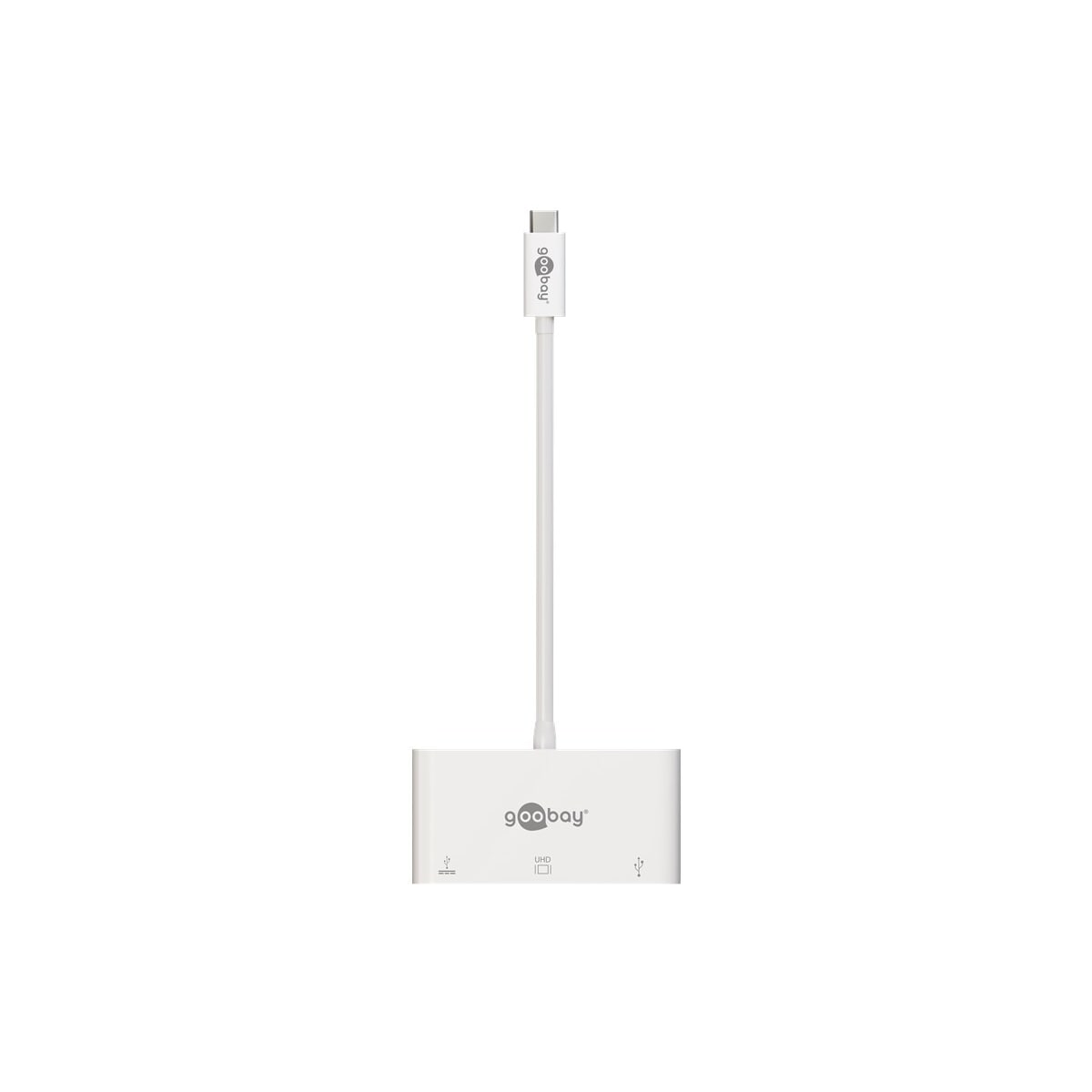 USB-C™ Multiport Adapter USB 3.0+VGA+C PD, hvit
