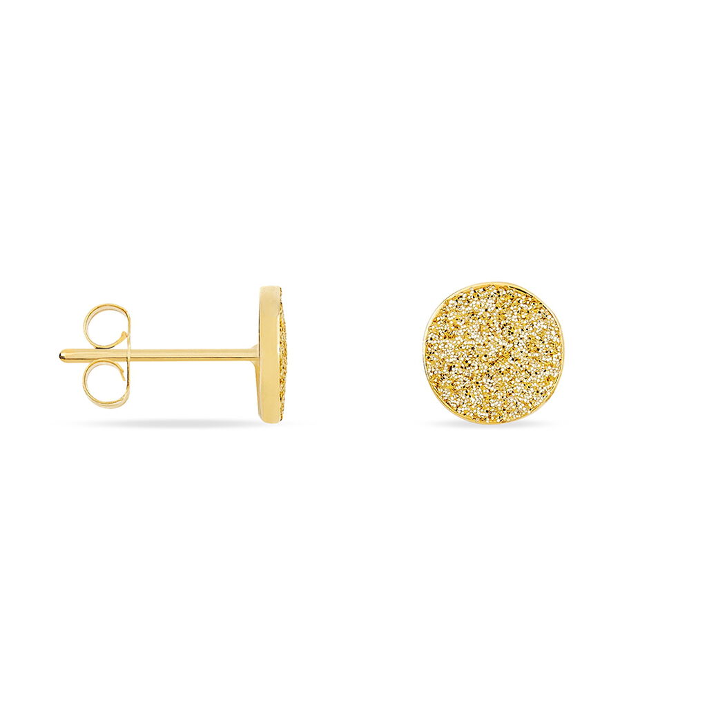Boucles D'oreilles Puces Eryne Or Jaune