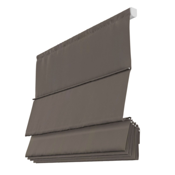 Vouwgordijn Durk 4029 loam