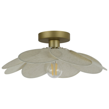 KARWEI plafondlamp Linde beige Ø40 x 7,5cm