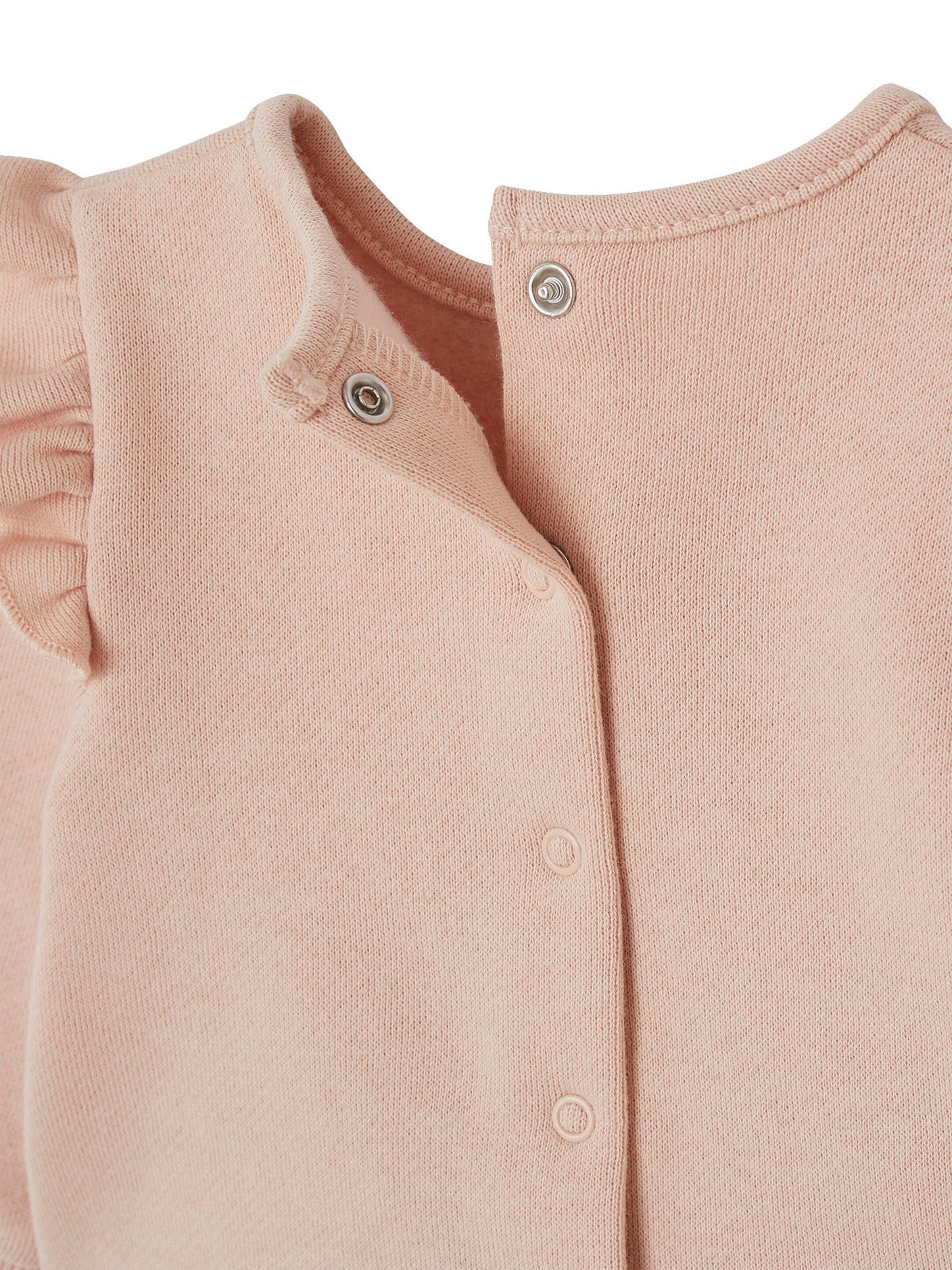 Vertbaudet Baby-Set: Sweatshirt & Hose rosa