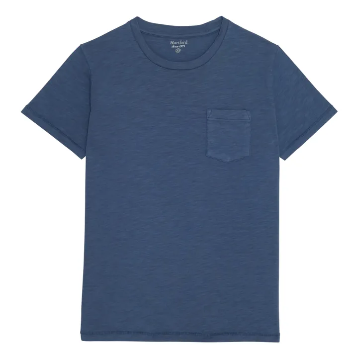 Hartford T-shirt Pocket Crew | Cobalt