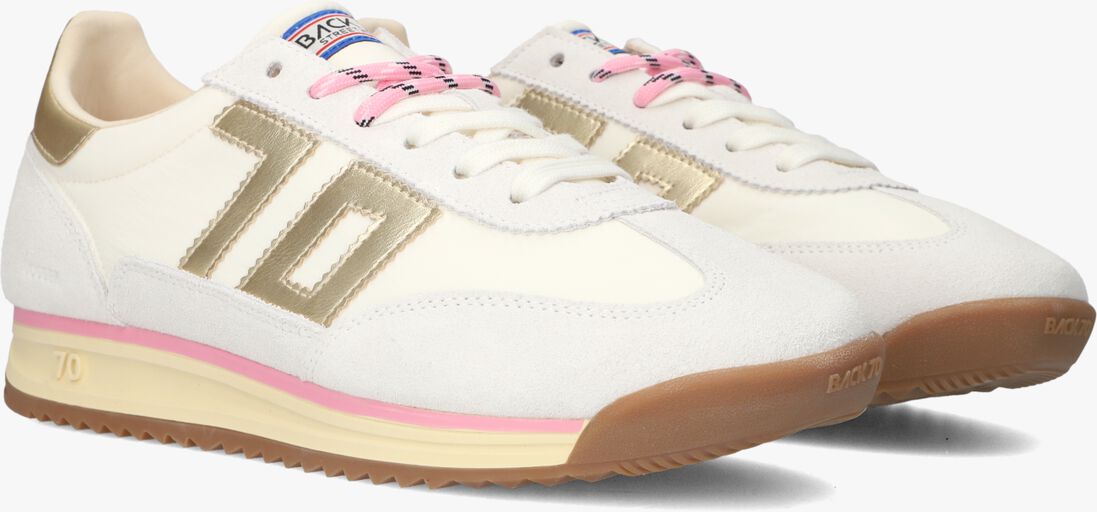 witte back70 lage sneakers jogger
