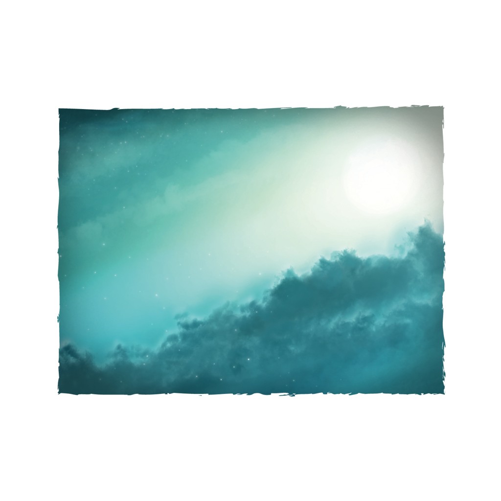 Terrain Mat Mousepad - Supernova - 90x90