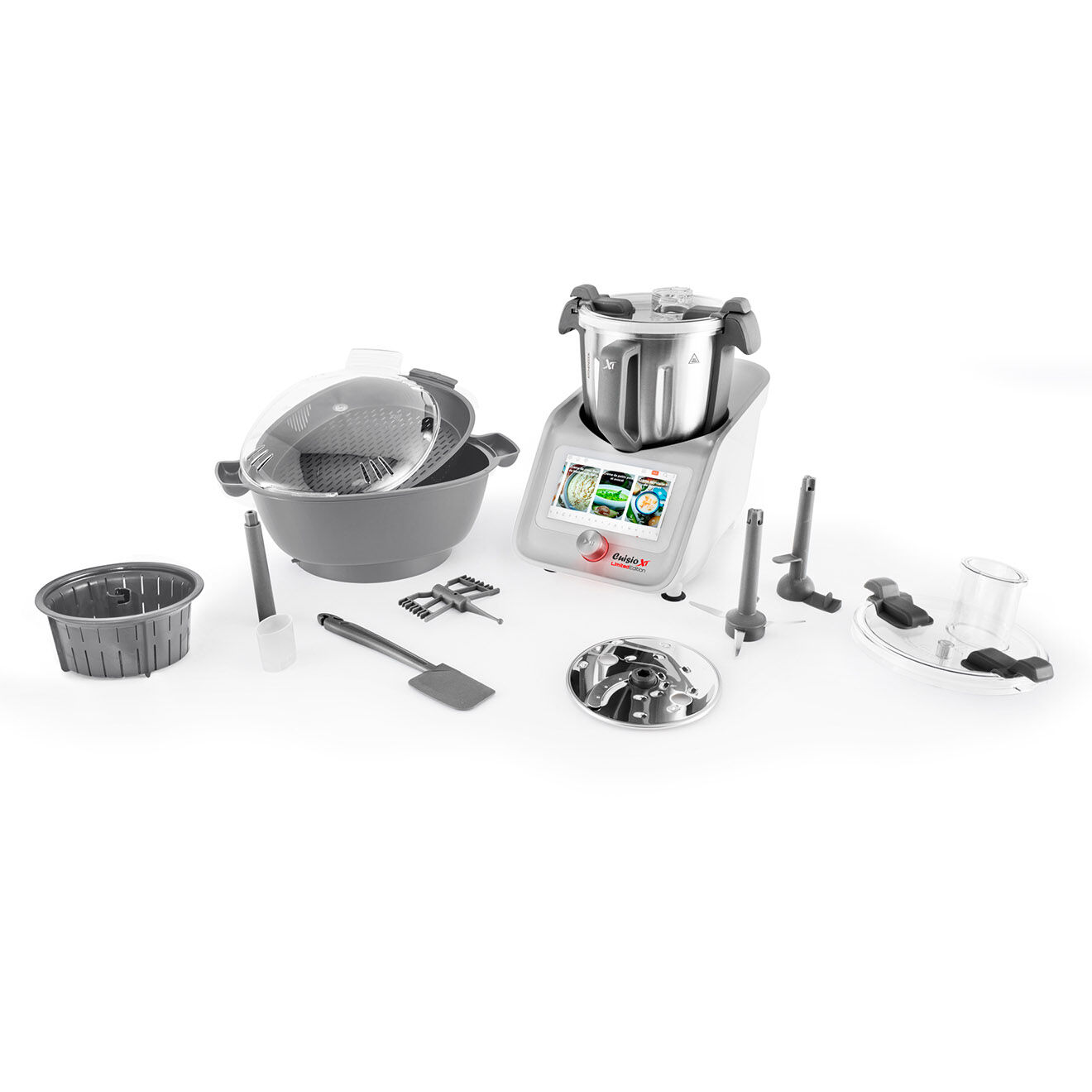 Kitchencook Robot Cuiseur connecté Cuisio multifonction multicolore - 3 L