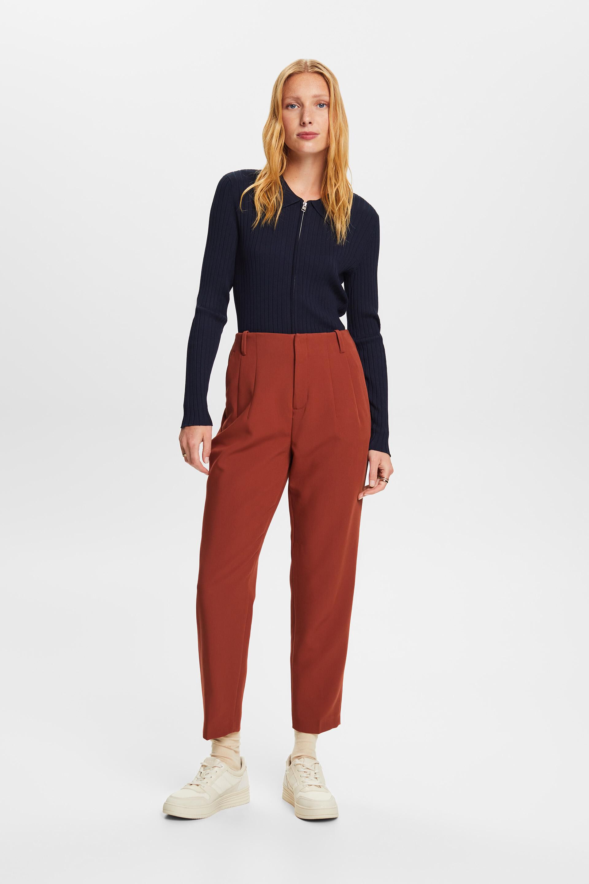 Pants woven