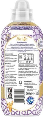 Robijn - Spa Sensation - Wasverzachter - Eucalyptus en Lavendel - 100 Dagen Fris