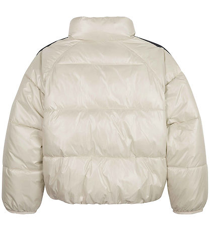 Tommy Hilfiger Daunenjacke - Global Stripe Pouf - Classic+ Beige