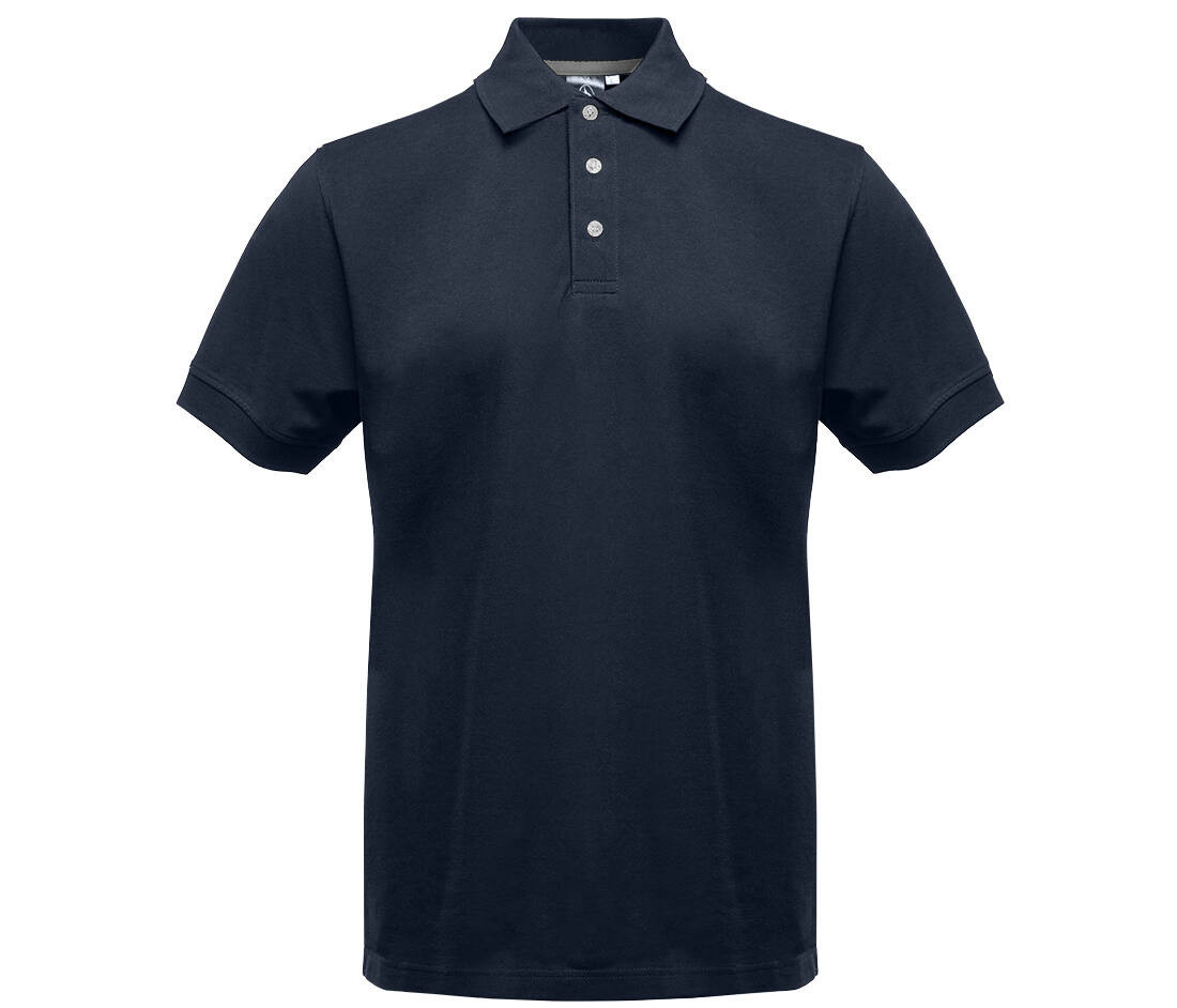 BLACK&MATCH BM100 - Polo boutons contrastés