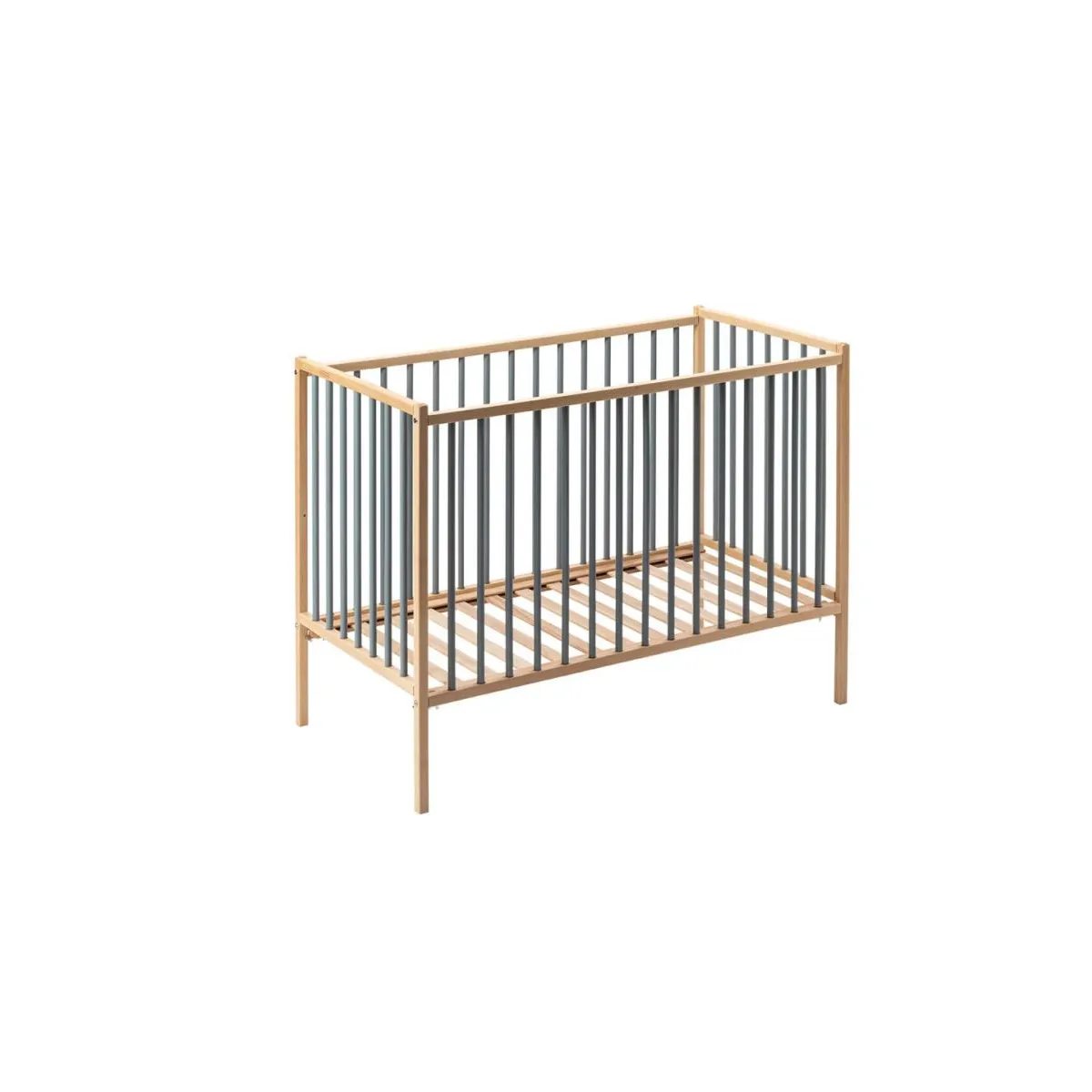 Combelle Lit Remi Hybride Bleu Gris