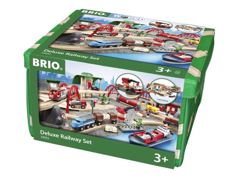 BRIO 33052 Deluxe Railway sæt