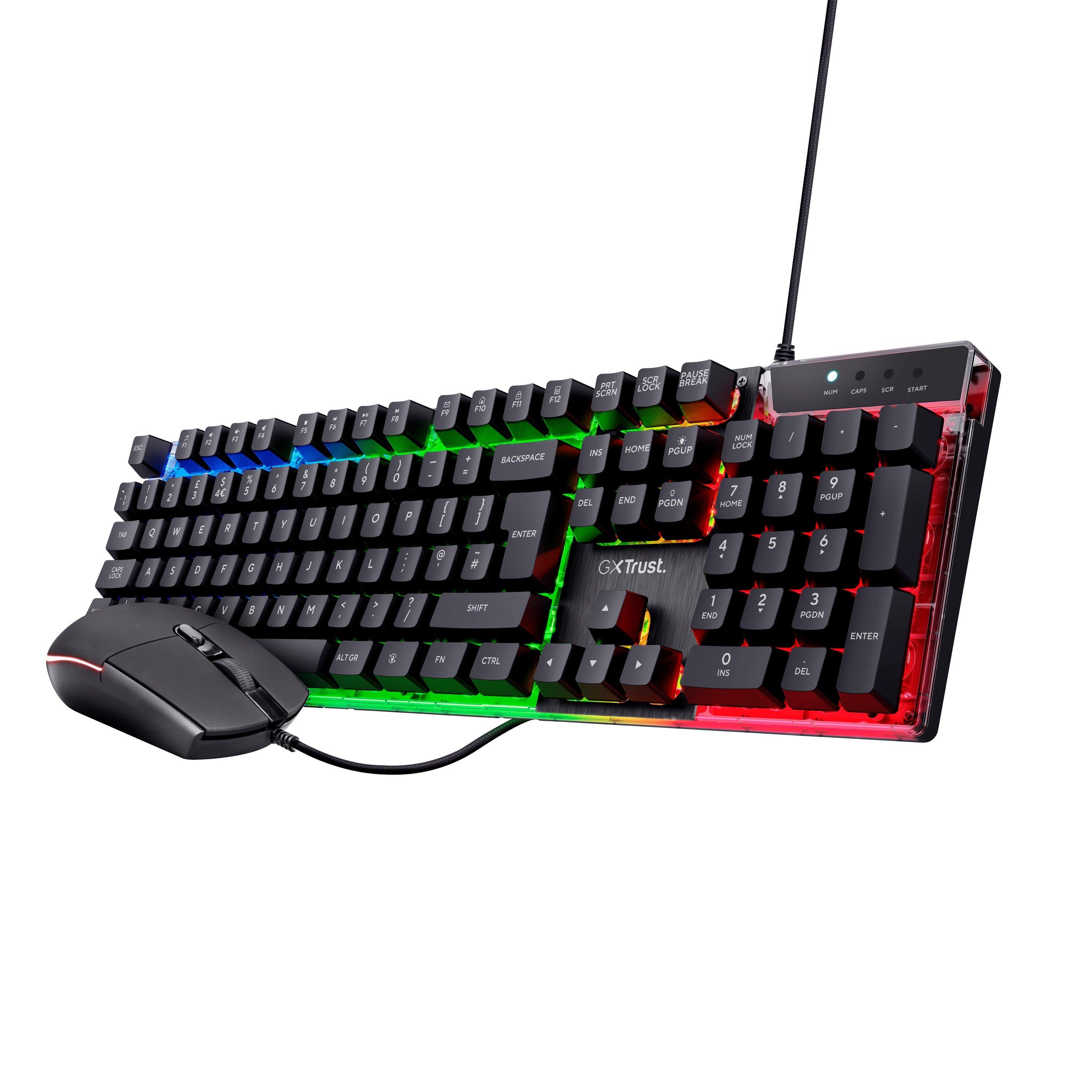Trust GXT 838 Azor Keyboard and Mouse Set