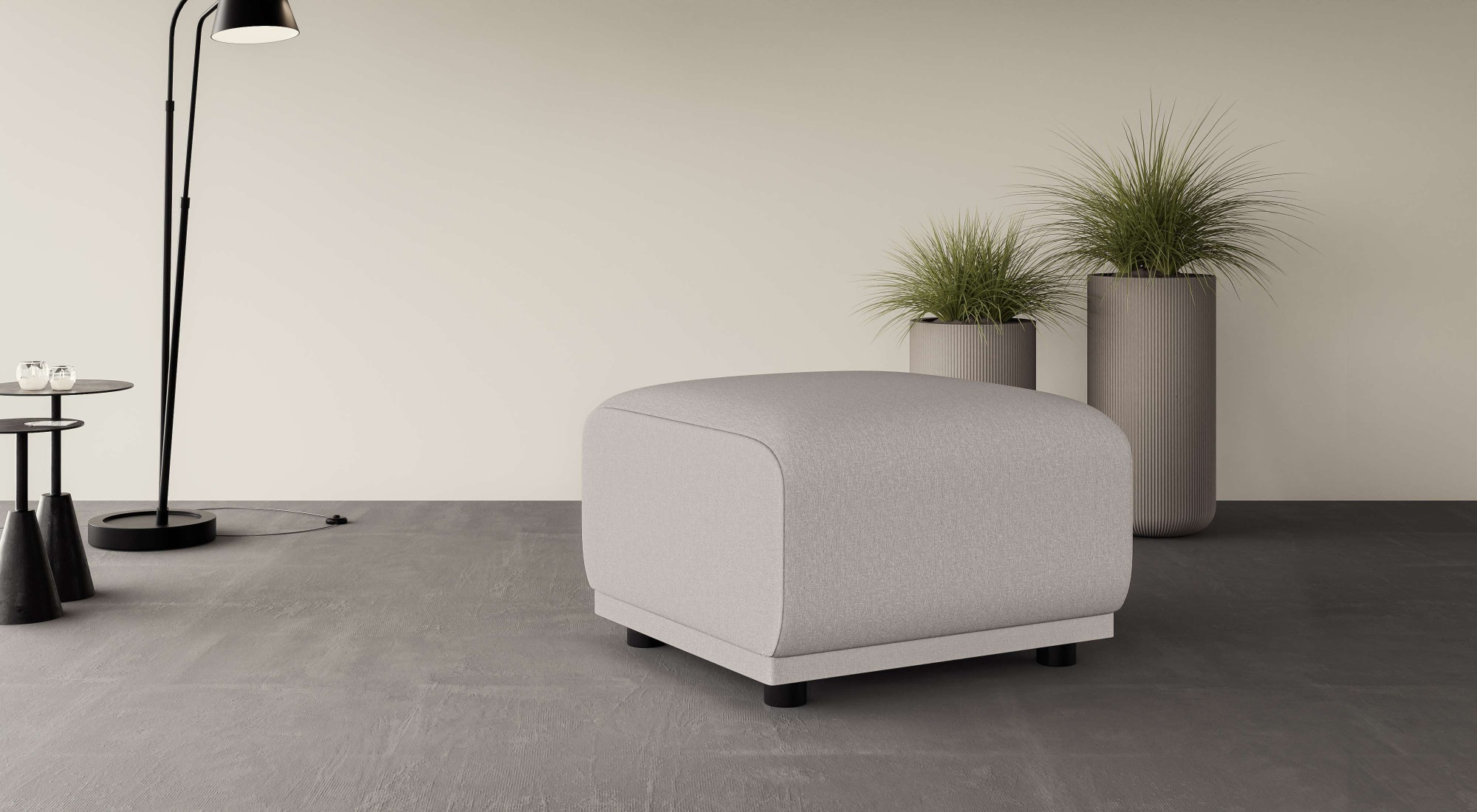 Home affaire Polsterhocker »TAMMO« passend zur Serie, auch in Cord und Bouclé