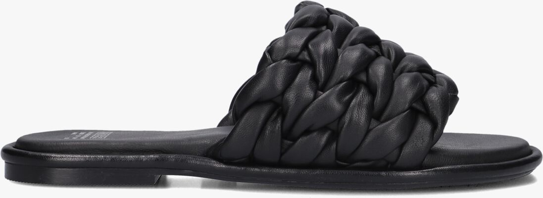 BRONX zwarte bronx slippers delan-y 85020-d