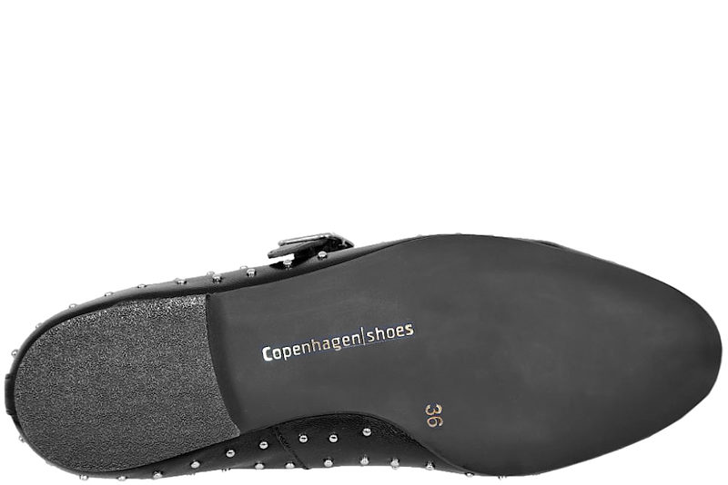 COPENHAGEN SHOES FOREVER LOVE BLACK BALLERINA