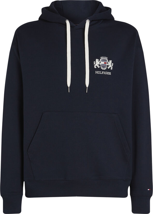 Tommy Hilfiger HILFIGER SMALL CREST HOODY Desert sky