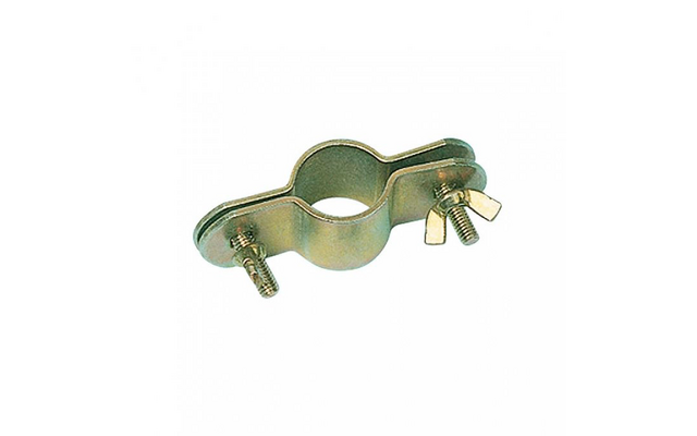 Berger Doppelrohrschelle gold 2er Pack