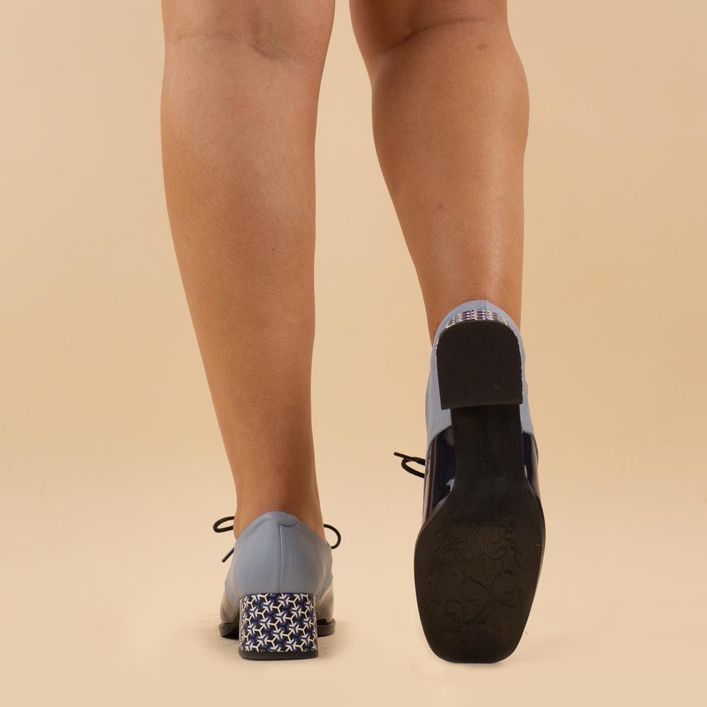 Nemonic 2393 retro shoes blauw