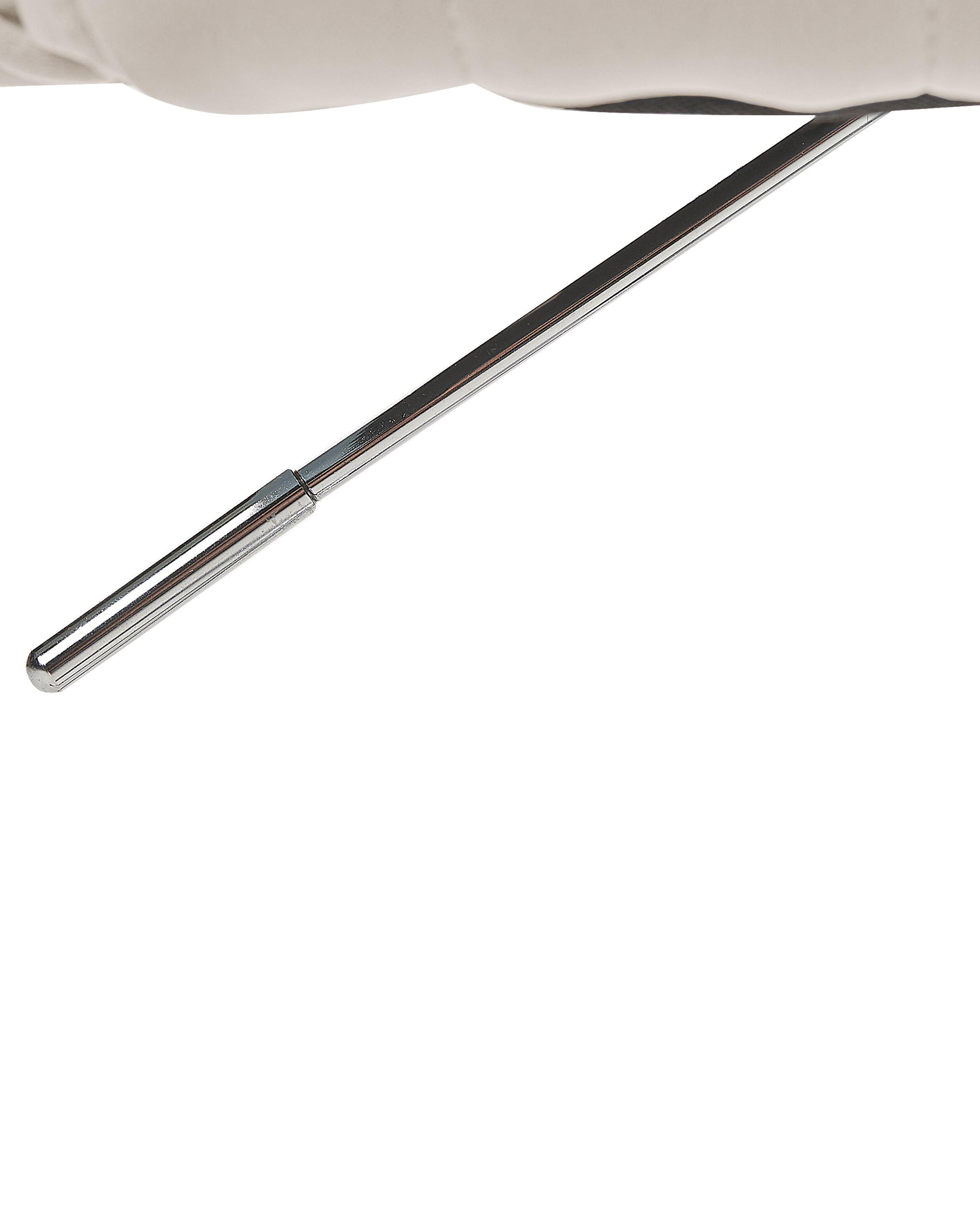 Bureaustoel KATONAH Fluweel Lichtbeige