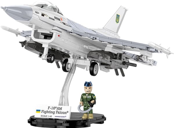 COBI F-16AM Fighting Falcon, Byggeklosser, 8 år, 500 stykker