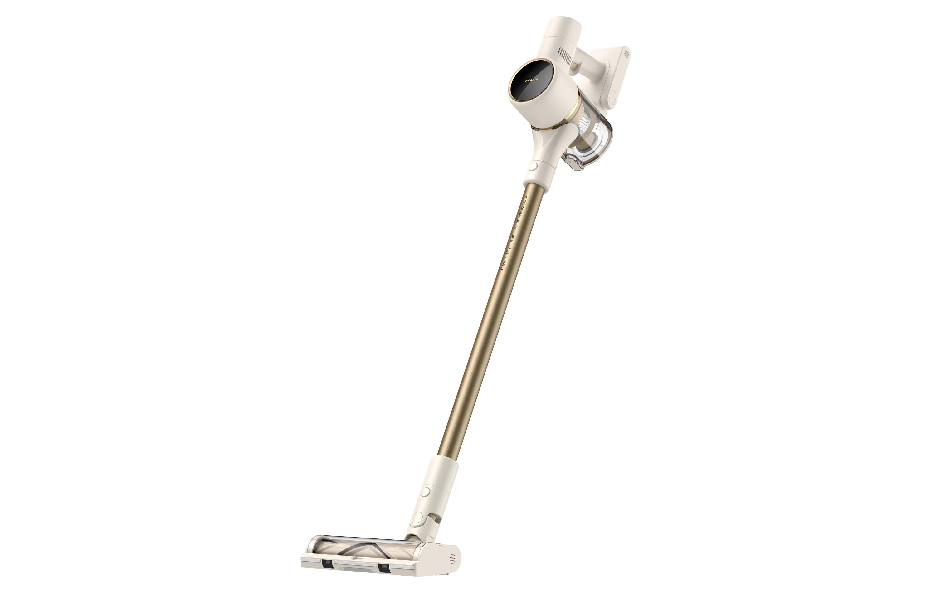 Akku-Hand- und Stielsauger R10 Gold/Weiss<br>Kabelloser Staubsauger