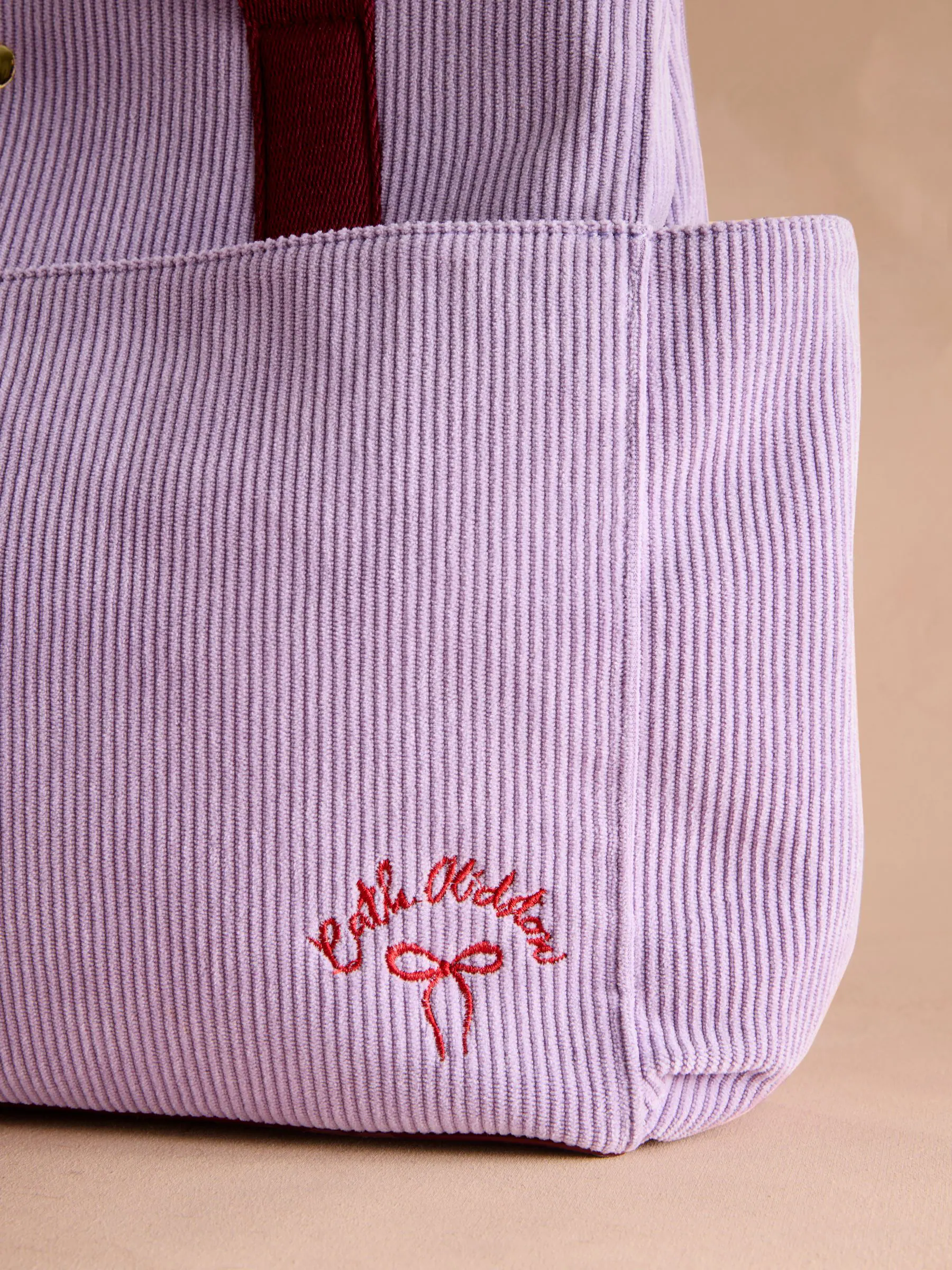 Cath Kidston Boxy Cord Tote Bag