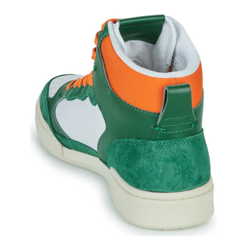 Polo Ralph Lauren - POLO CRT HGH-SNEAKERS-HIGH TOP LACE Verde / Blanco / Naranja