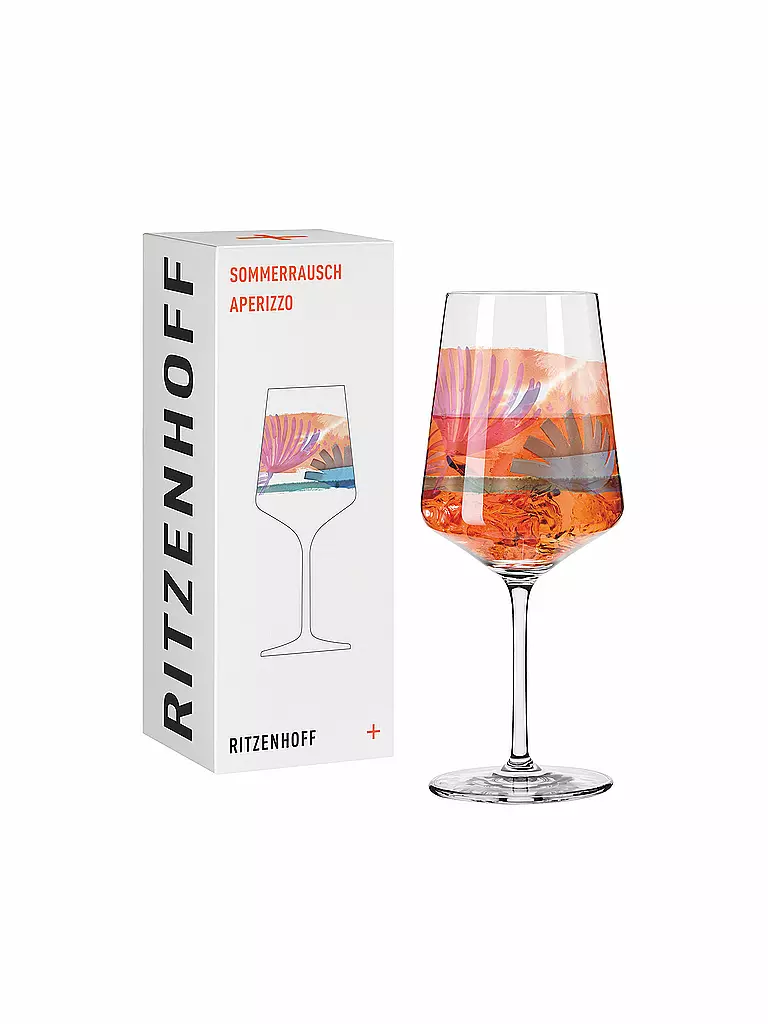 RITZENHOFF Aperitifglas Sommerrausch #10 Virginia Romo 2022 bunt