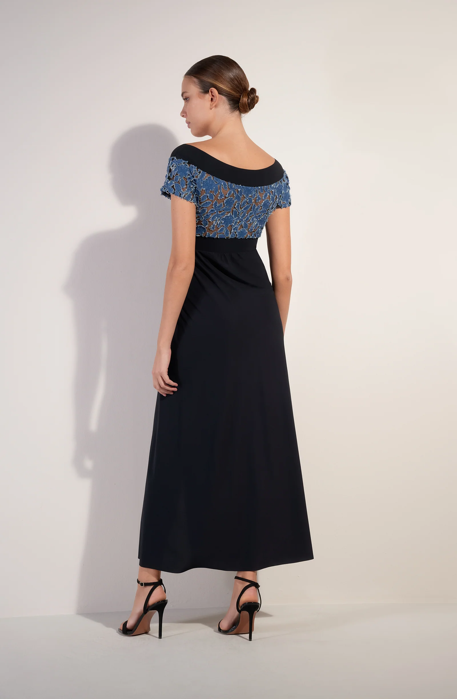 rufine Robe longue porte-feuille jean Jean